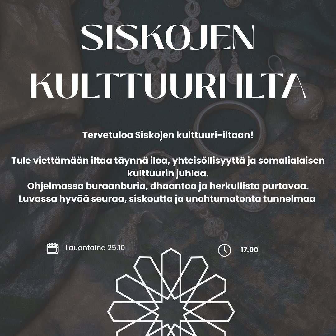 Siskojen kulttuuri-ilta